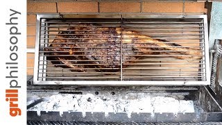 Mutton leg roast recipe smoked  Grill philosophy [upl. by Elysia]