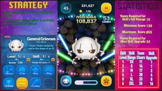 Disney Tsum Tsum  General Grievous Tutorial and Review [upl. by Winona]