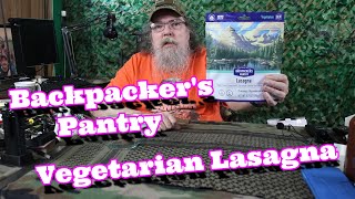 Backpackers Pantry Vegetarian Lasagna [upl. by Lindgren]