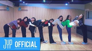 TWICE quotHeart Shakerquot Dance Video Practice Room Ver [upl. by Fawnia]