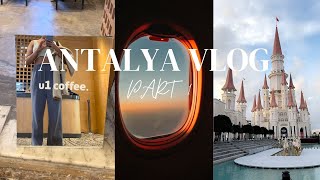 ANTALYA TURKEY IN WINTER part 1 antalya europe travelvlog trending [upl. by Elletse108]