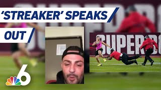 Super Bowl Streaker Speaks About Stunt [upl. by Sivrat]