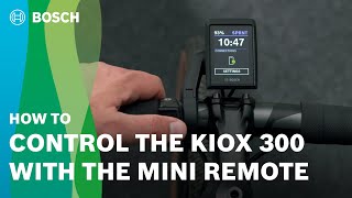 How To  How to control the Kiox 300 with the Mini Remote [upl. by Nomis]