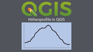 QGIS  Höhenprofile – terrain profile [upl. by Nayar]