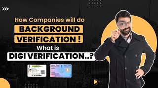 How Companies will do Background verification  What is Digi verification [upl. by Crispas]