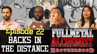 Fullmetal Alchemist Brotherhood  Episode 22  Backs in the Distance  Group Reaction [upl. by Barrus436]