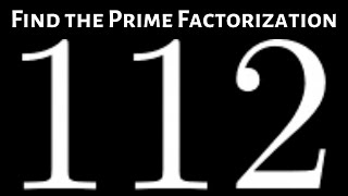 Learn How to Find the Prime Factorization of a Number by Using a Factor Tree [upl. by Othella]