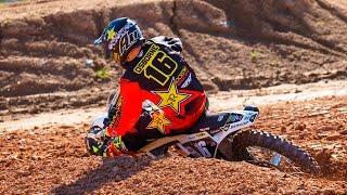 Racer X Films Zach Osborne Supercross Practice [upl. by Asseralc986]