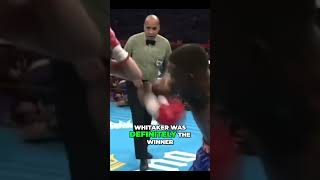 Whitaker vs Chavez Controversial Decision and Whitakers Expressions Revealed [upl. by Odnalro]