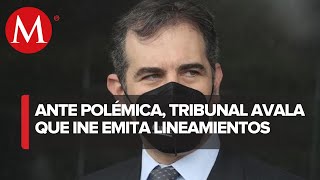 El INE podra emitir lineamientos de revocación de mandato [upl. by Ahasuerus]