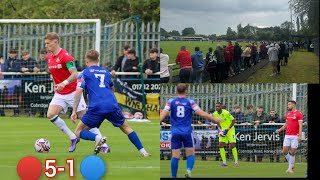 Wrexham vs Hanley Town FC 51  First preseason friendly match Full match review [upl. by Galitea]