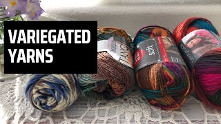 Choose the right pattern for variegated yarns How I choose stitch patterns for my projects [upl. by Idel]