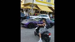 HIts Stuntin on South Beach Ocean Drive [upl. by Asenaj307]