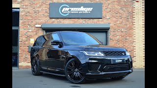 Land Rover Range Rover Sport 30 D300 MHEV HSE Dynamic Black Auto 4WD Euro 6 ss 5dr  2021 21 Reg [upl. by Atinuahs]