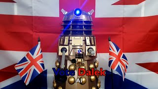 Vote Dalek  AI [upl. by Hcnarb683]