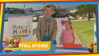 Mister Maker Around the World  Australia 🇦🇺 🌎 Series 1 Episode 12  Full Episode 👨‍🎨 [upl. by Bertsche]