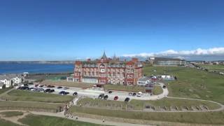 The Headland Hotel From Above [upl. by Handbook]