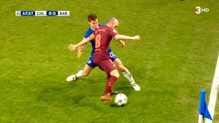 andrés iniesta vs chelsea • 20172018 away UCL HD 1080⚡ [upl. by Ynolem]