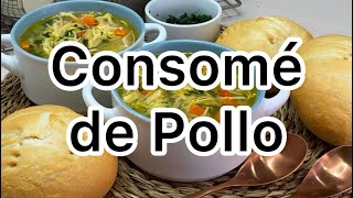 CONSOMÉ DE POLLO [upl. by Llehcar]