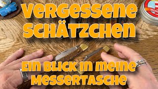 🚨 Vergessene Schätzchen  Eine Blick in meine Messertasche 🚨 [upl. by Karb514]