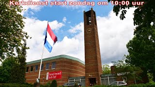 Zondag 25 Augustus om 1000 uur Kerkdienst LIVE vanuit de Oosterlichtkerk De Bilt [upl. by Nirrat]