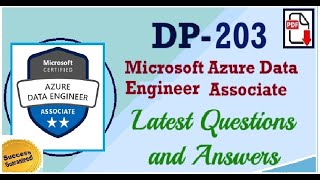 Microsoft Azure Data Engineer Associate DP203  Practice Questions and Answers  Part26 [upl. by Sigismundo]