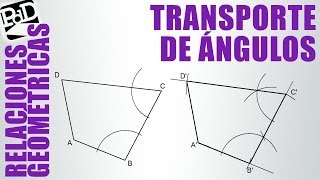 Transportar un polígono mediante transporte de ángulos Igualdad [upl. by Hesky]