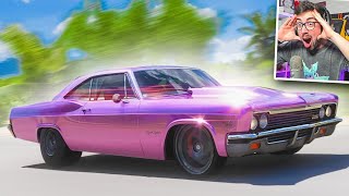 TUNEANDO un CHEVROLET IMPALA de 2000 CV en FORZA HORIZON 5 😍 [upl. by Cornish787]