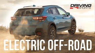 2019 Subaru Crosstrek PlugIn Electric Hybrid PHEV Dirt Road Review [upl. by Karoly]