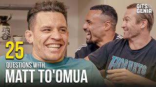 25 questions with Matt Toomua about his rugby career [upl. by Truk581]