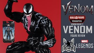 Marvel Legends VENOM Movie Figure Venompool BAF Wave Figure Review [upl. by Nalod617]