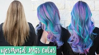 ★ Mermaid Hair Color Transformation ★ [upl. by Ennove]