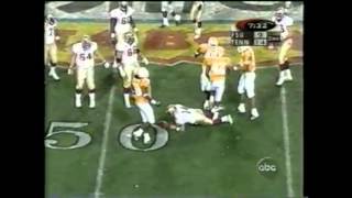 1999 Fiesta Bowl  1 Tennessee vs 2 Florida State Highlights [upl. by Weslee141]