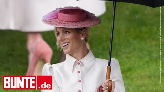 Zara Tindall  Ganz schön clever Ihren Schuhtrick merken wir uns für die nächste Gartenparty [upl. by Wales]