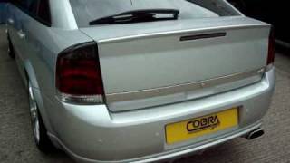 Vauxhall Vectra C 22 D Performance Exhaust by Cobrasportcom [upl. by Anneiv]