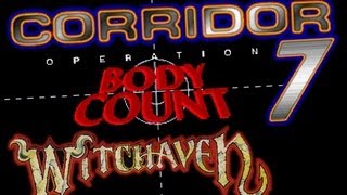 Retro Review  Corridor 7 Alien Invasion Operation Body Count amp Witchaven [upl. by Eibreh]