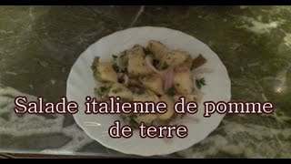 salade italienne au pomme de terre [upl. by Ibbetson]