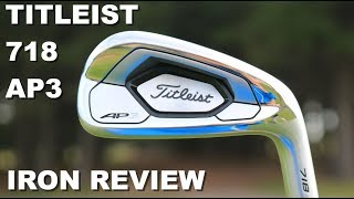 Titleist 718 AP3 Review [upl. by Lemej]