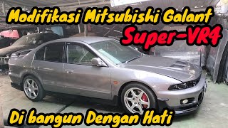 Modifikasi Mitsubishi Galant Super VR4‼️di bangun dengan hati [upl. by Yebba]