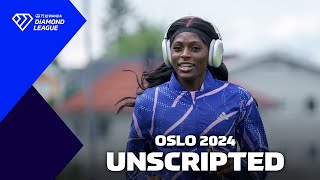 UNSCRIPTED Oslo 2024  Wanda Diamond League [upl. by Aicinad]