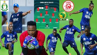 Tazama FADLU DAVIDS Afanya Mabadiliko Kikosi Cha Kwanza SIMBA SC 🦁 VS AHLY TRIPOLI CAFCC 202425 [upl. by Dream]