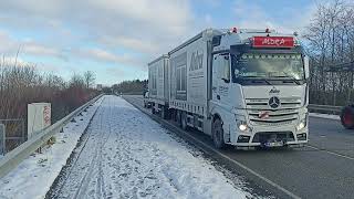 BauernDemo Autobahnabfahrt Albersdorf Dithmarschen 08012024 [upl. by Emmalynne485]