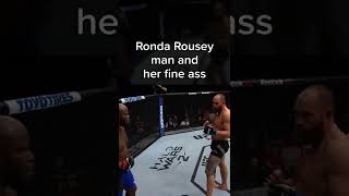 Derrick Lewis KO Travis Browne over Ronda Rousey [upl. by Chitkara]