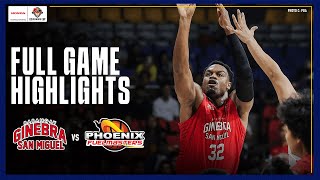 BRGY GINEBRA vs PHOENIX  FULL GAME HIGHLIGHTS  PBA SEASON 49 GOVERNORS CUP  SEPT 6 2024 [upl. by Borg]