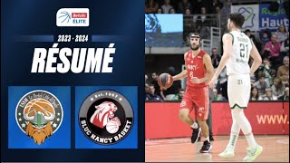 Le Portel vs Nancy  Résumé 20232024  LNB Officiel [upl. by Anyaj379]