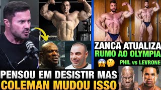 ZANCA NA FIBRA  CARIANI FALA DO BRANDÃO E O TREINO DELE COM RONNIE COLEMAN [upl. by Ailelc]