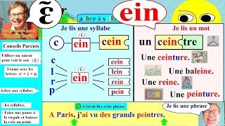 Apprentissage de la lecture Maternelle CP en Français  ein 100 [upl. by Drazze356]