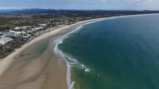 Kingscliff amp Cudgen creek I Aerial cinematography [upl. by Tersina]