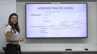 ADMNISTRAÇÃO ESQUEMATIZADA Aula 01 Parte 14 [upl. by Norac324]