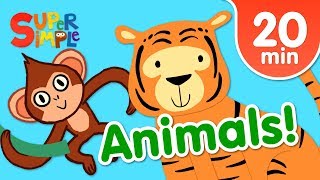 Our Favorite Animals Songs For Kids  Super Simple Songs [upl. by Noloc]